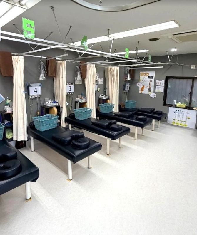 ひらいみなみはりきゅう整骨院 施術室